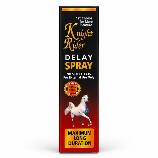 Knight Rider Delay Spray for Men – Long-Lasting Performance Spray | Fast-Drying Formula | External Use