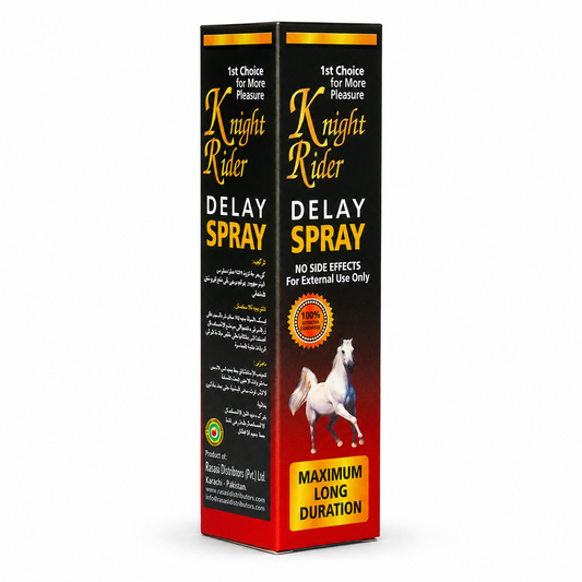 Knight Rider Delay Spray for Men – Long-Lasting Performance Spray | Fast-Drying Formula | External Use